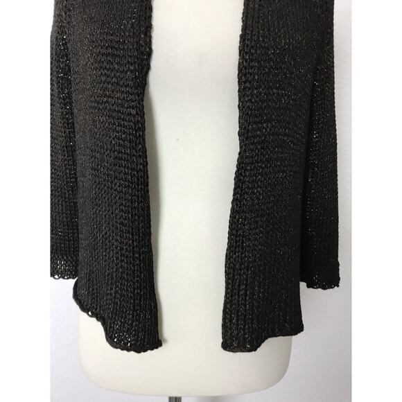 Eileen Fisher Cardigan Sweater Open Front - Picture 4 of 9